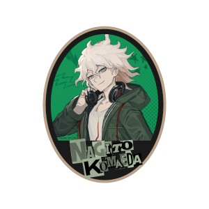 ダンガンロンパシリーズ lackさんイラスト 狛枝 凪斗 ヘッドフォンver. ダイカットステッカー