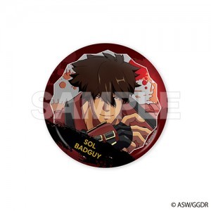 TVアニメ『GUILTY GEAR STRIVE: DUAL RULERS』 メタリック缶バッジソル＝バッドガイ