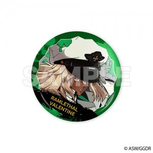 TVアニメ『GUILTY GEAR STRIVE: DUAL RULERS』 メタリック缶バッジラムレザル＝ヴァレンタイン