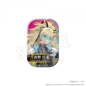 伊達鍵は眠らない - From AI：ソムニウムファイル スクエアカンバッジ 04.月夜野日菜※2025年11月中旬以降出荷分