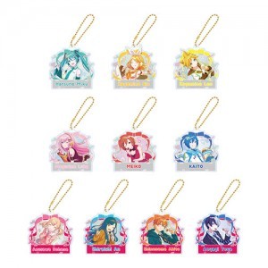 『プロジェクトセカイ カラフルステージ！ feat. 初音ミク』A/Bイラスト2023-2024 【単品】アクリルキーホルダーコレクション A（全10種）