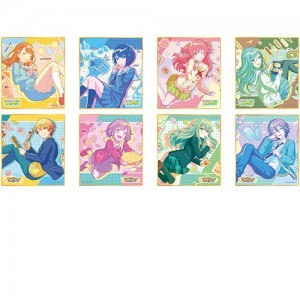 『プロジェクトセカイ カラフルステージ！ feat. 初音ミク』A/Bイラスト2023-2024 【BOX】ミニ色紙コレクション C（全8種）