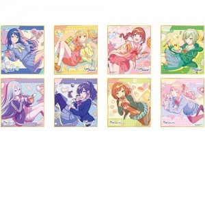 『プロジェクトセカイ カラフルステージ！ feat. 初音ミク』A/Bイラスト2023-2024 【単品】ミニ色紙コレクション B（全8種）