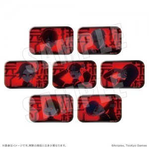 HUNDRED LINE -最終防衛学園- トドメ スクエアカンバッジコレクションVol.1【単品】※2025年11月中旬以降出荷分