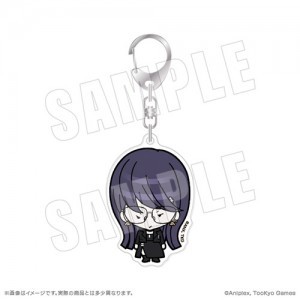 HUNDRED LINE -最終防衛学園- 公式デフォルメ アクリルキーホルダー 03.雫原比留子