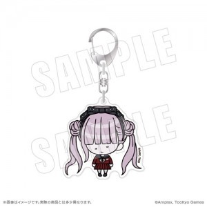 HUNDRED LINE -最終防衛学園- 公式デフォルメ アクリルキーホルダー 09.九十九過子
