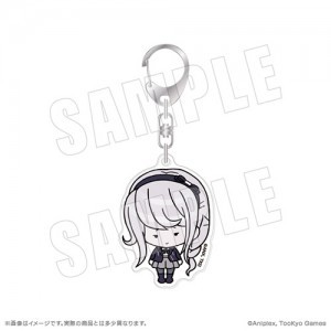 HUNDRED LINE -最終防衛学園- 公式デフォルメ アクリルキーホルダー 11.霧藤希※2025年11月中旬以降出荷分