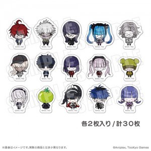 HUNDRED LINE -最終防衛学園- 公式デフォルメ フレークシール※2025年11月中旬以降出荷分