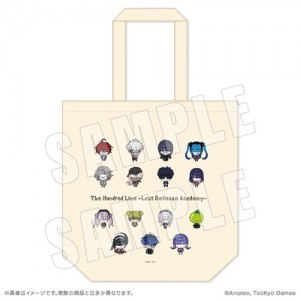HUNDRED LINE -最終防衛学園- 公式デフォルメ トートバッグ※2025年11月中旬以降出荷分