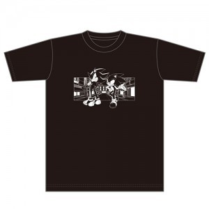 『ソニック・ザ・ヘッジホッグ』かべがみカバーストーリー Tシャツ ＜ソニック＆シャドウ＞ M