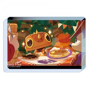 『ソニック・ザ・ヘッジホッグ』アクリルブロック（SONIC PICT）2023年10月「ハッピー パンケーキ ハロウィン！」※2025年11月中旬以降出荷分
