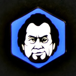 『龍が如く』フェイスピンバッジ 足立宏一※2025年11月中旬以降出荷分