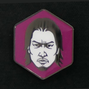 『龍が如く』フェイスピンバッジ 秋山駿※2025年11月中旬以降出荷分