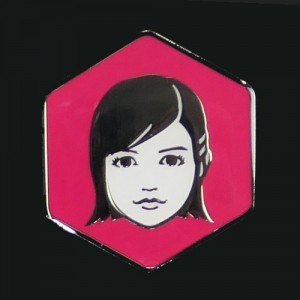 『龍が如く』フェイスピンバッジ 澤村遥※2025年11月中旬以降出荷分