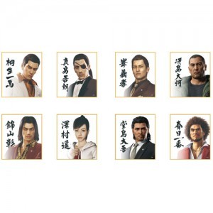 『龍が如く』ミニ色紙コレクション  プレミアムセレクト vol.1（全8種）【単品】※2025年11月中旬以降出荷分