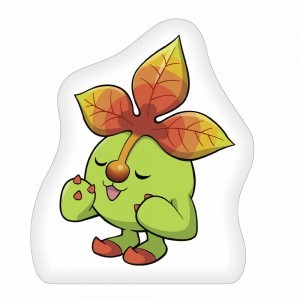 『ファンタジーライフi グルグルの竜と時をぬすむ少女』 マスコットキャラクタークッションリーフナー