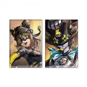 ペルソナ5: The Phantom X スクエア缶バッジ2種セット コード＆カリオペ※2025年11月中旬以降出荷分