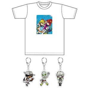 週刊ファミ通 2025年10月30日号『グノーシア』Tシャツ：XLサイズ+アクリルキーホルダー３種セット l※2025年11月下旬出荷分