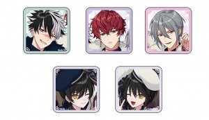 『魔法使いの約束』スクエア缶バッジセット -B's-LOG COVER COLLECTION-北の国