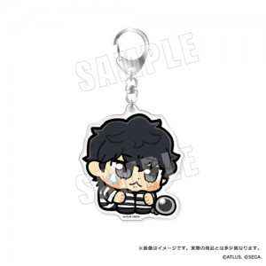 ペルソナ5 ザ・ロイヤル 主人公×ぶくぶ おおきめアクリルキーホルダー 05.度胸 ランク1