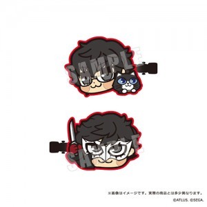 ペルソナ5 ザ・ロイヤル 主人公×ぶくぶ 前髪クリップセット 01.主人公