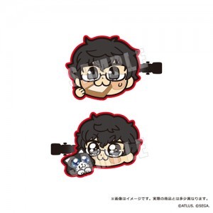 ペルソナ5 ザ・ロイヤル 主人公×ぶくぶ 前髪クリップセット 05.優しさ