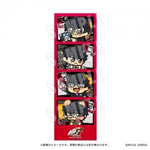 ペルソナ5 ザ・ロイヤル 主人公×ぶくぶ ４カットステッカー C