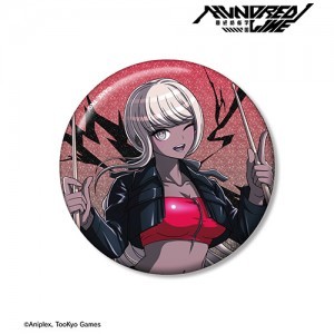 HUNDRED LINE -最終防衛学園- 描き下ろし 川奈つばさ ロックバンドver.75mmグリッター缶バッジ