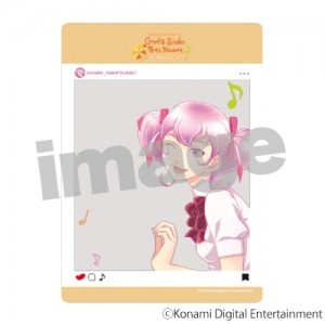 【ときめきメモリアル Girl's Side 4th Heart 2周年記念コンサート】ときめきフレームのクリアカード　花椿 ひかる※2025年11月中旬以降出荷分