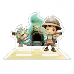 『ファンタジーライフi グルグルの竜と時をぬすむ少女』 オリジナルアクリルジオラマ祠 (主人公＆トリップ)