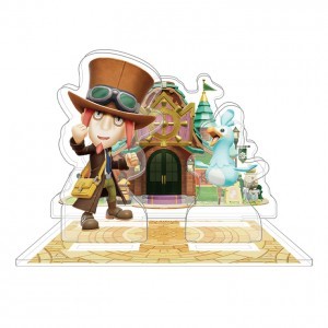 『ファンタジーライフi グルグルの竜と時をぬすむ少女』 オリジナルアクリルジオラマギルドハウス (エドワード＆トリップ)