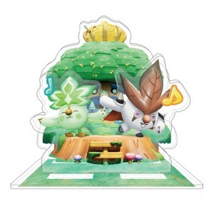 『ファンタジーライフi グルグルの竜と時をぬすむ少女』 オリジナルアクリルジオラマちょうろう樹 (ヨハネス＆リーファ)