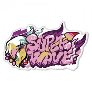 『ソニックレーシング クロスワールド』アイロン刺繍ワッペン　ウェーブ※2025年11月中旬以降出荷分