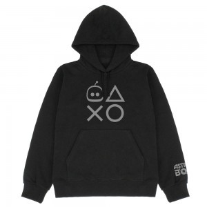 『ASTRO BOT』アストロ プレイステーションシェイプス プルオーバーパーカー/BLACK-L
