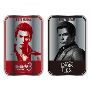 『龍が如く 極3 / 龍が如く3外伝 Dark Ties』メタルステッカー2枚セット※2025年11月中旬以降出荷分