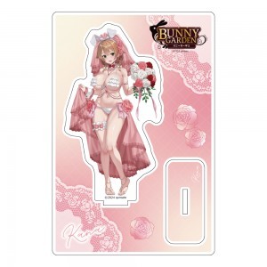 『バニーガーデン』描き下ろしアクリルスタンド（花奈／バニーウエディング水着）