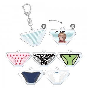 『バニーガーデン』トレーディングアクリルパンツキーホルダー【単品】