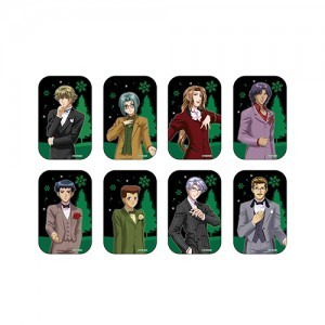 ときめきメモリアル Girl's Side 1st Loveスクエアホログラムカンバッジ(ランダム)　クリスマス