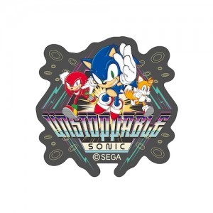 『ソニック・ザ・ヘッジホッグ』レトロアーケードソニック ダイカットステッカー