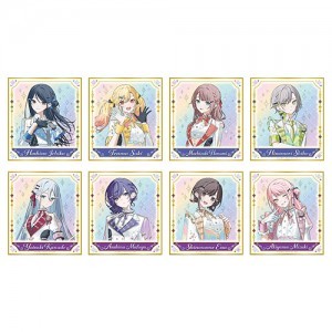 『プロジェクトセカイ 5th Anniversary 感謝祭』オーロラ箔押しミニ色紙コレクションB【BOX】Leo/need＆25時、ナイトコードで。（全8種）