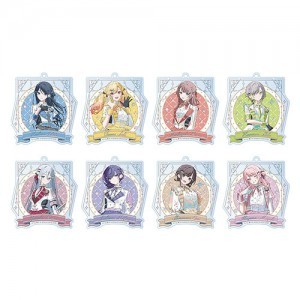 『プロジェクトセカイ 5th Anniversary 感謝祭』オーロラ箔押しアクリルキーホルダーコレクション B 【単品】 Leo/need＆25時、ナイトコードで。（全8種）