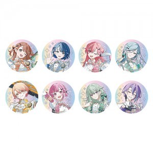 『プロジェクトセカイ 5th Anniversary 感謝祭』オーロラ箔押し缶バッジコレクションC 【単品】 MORE MORE JUMP！＆ワンダーランズ×ショウタイム（全8種）