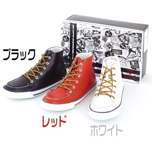 (ファミ通カード専用)RUSS-K ワーク系スニーカーブラック/25.5cm