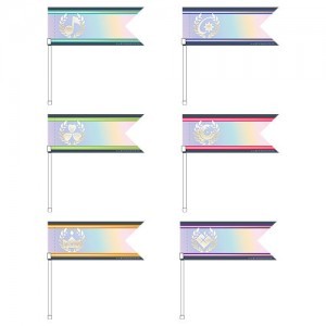 『プロジェクトセカイ 5th Anniversary 感謝祭』ミニフラッグMORE MORE JUMP！