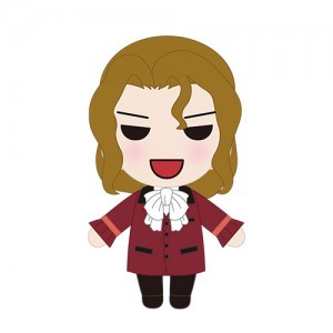 ときめきメモリアル Girl's Side 1st Love　ぬいぐるみキーホルダー　クリスマス三原 色