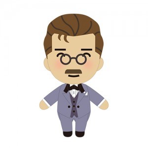 ときめきメモリアル Girl's Side 1st Love　ぬいぐるみキーホルダー　クリスマス天之橋 一鶴