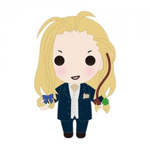 ときめきメモリアル Girl's Side 2nd Season　ぬいぐるみキーホルダー　クリスマスクリストファー・ウェザーフィールド