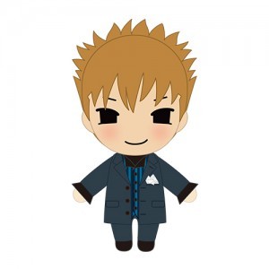 ときめきメモリアル Girl's Side 3rd Story　ぬいぐるみキーホルダー　クリスマス不二山 嵐