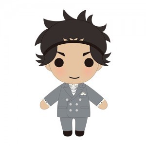 ときめきメモリアル Girl's Side 4th Heart　ぬいぐるみキーホルダー　クリスマス颯砂 希