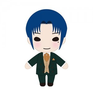 ときめきメモリアル Girl's Side 4th Heart　ぬいぐるみキーホルダー　クリスマス柊 夜ノ介